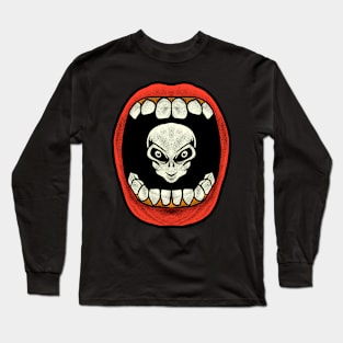 Alien in mouth Long Sleeve T-Shirt